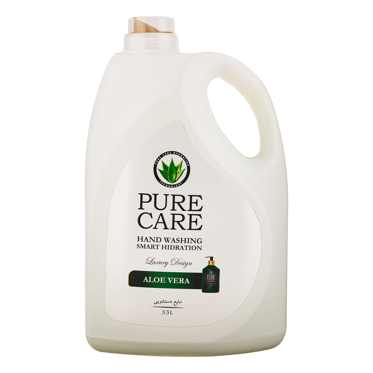 مایع دستشویی حاوی آلوئه ورا 3500 میلی لیتر پیورکر