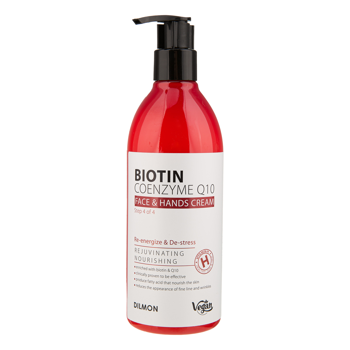 کرم مرطوب کننده دست و صورت حاوی بیوتین و کیوتن 350 میلی لیتری دیلمون