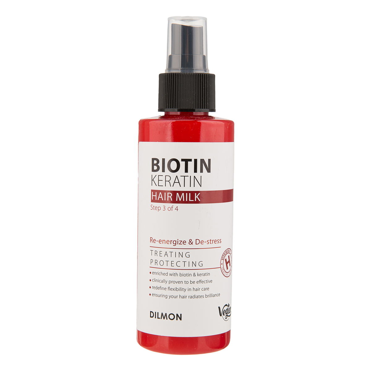 شیر مو حاوی بیوتین و کراتین 150 میلی لیتری دیلمون