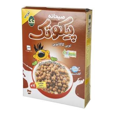 صبحانه پیکوتک توپی شکلاتی 200 گرمی تک‌ماکارون