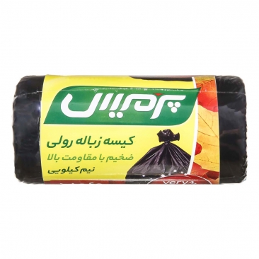 کیسه زباله رولی ضخیم 40 عددی پرمیس