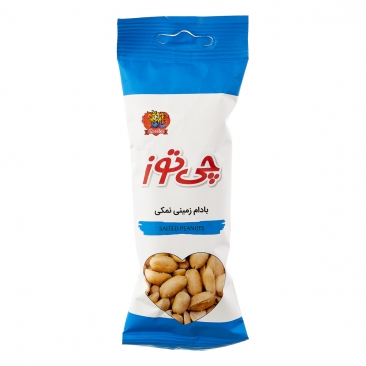 بادام زمینی نمکی 40 گرمی چی توز
