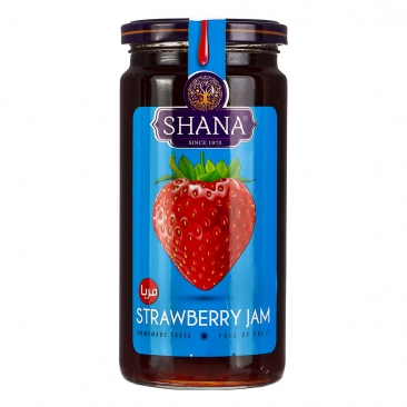 مربا توت فرنگی 570 گرمی شانا