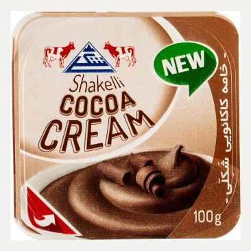 خامه کاکائویی 100 گرمی شکلی