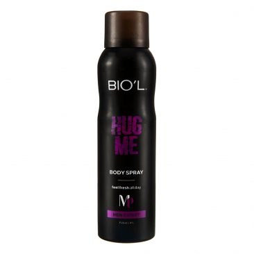 اسپری بدن HUG ME مردانه 150 میلی لیتری بیول