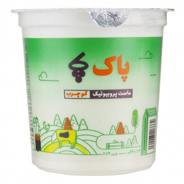 ماست پروبیوتیک کم چرب 900 گرمی پاک