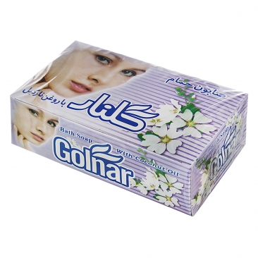 صابون حمام با روغن نارگیل 6 عددی گلنار