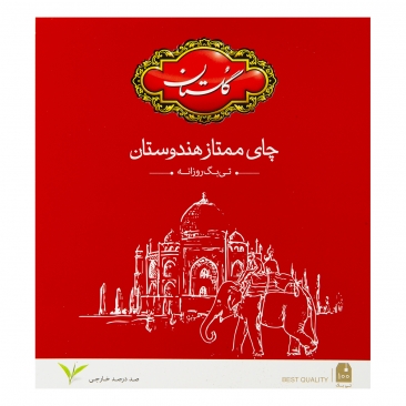 چای کیسه‌ای خارجه قرمز 100 عددی گلستان