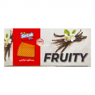 بیسکویت وانیلی 550 گرمی ستاک