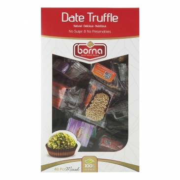 ترافل خرما 40 عددی 600 گرمی برنا