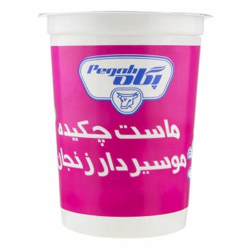 ماست چکیده موسیر پرچرب 500 گرمی پگاه
