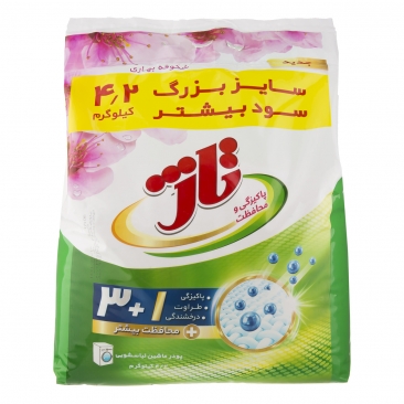پودر ماشین لباسشویی + محافظت بیشتر 4.2 کیلوگرمی تاژ