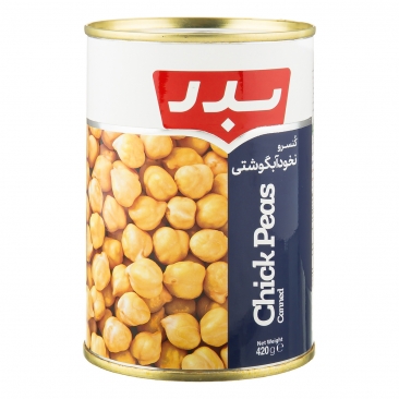 کنسرو نخود آبگوشتی 420 گرمی بدر
