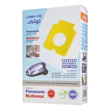 پاکت جاروبرقی پاناسونیک توتک