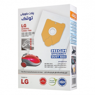 پاکت جاروبرقی LG توتک