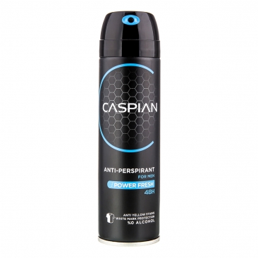 اسپری ضد تعریق مردانه  power fresh با حجم 150 میلی لیتری کاسپین