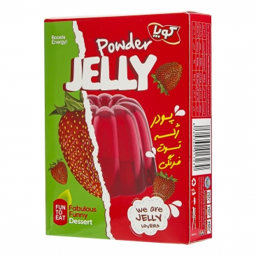 پودر ژله توت فرنگی 100 گرمی کوپا