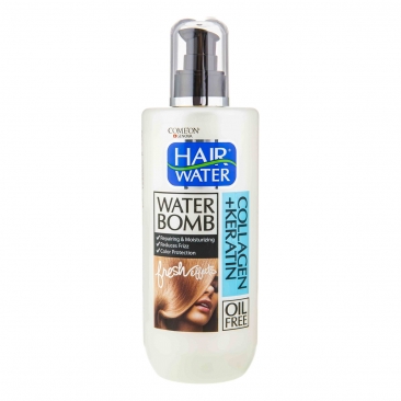 کرم آبرسان مو سر حاوی کلاژن و کراتین 400 میلی لیتری کامان