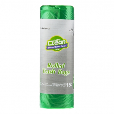 کیسه زباله متوسط 15 عددی پتروکلین