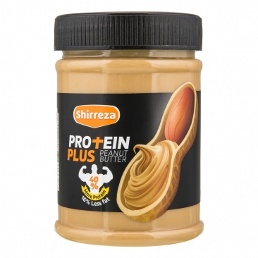 کره بادام زمینی 400 گرمی شیررضا