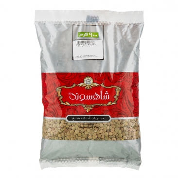 عدس سبز 900 گرمی شاهسوند