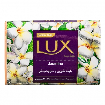 صابون حاوی ویتامین با رایحه گل یاس 125 گرمی لوکس