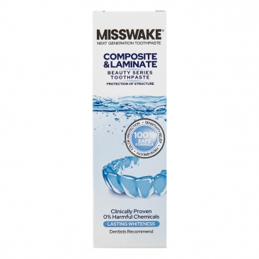 خمیر دندان دندان های کامپوزیت شده و لمینت 75 گرمی میسویک 