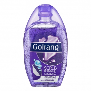  شامپو صورت و بدن اسکراپ بنفش  280 گرمی گلرنگ  