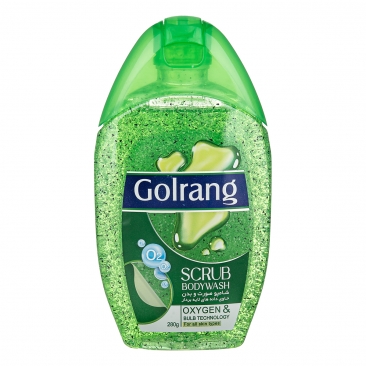  شامپو صورت و بدن اسکراپ سبز  280 گرمی گلرنگ