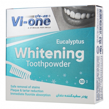 پودر سفید کننده دندان اکالیپتوس 50 گرمی وی‌وان