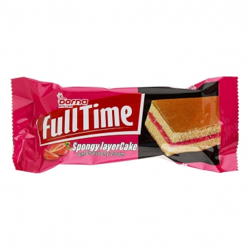 کیک فول تایم  توت فرنگی 50 گرمی درنا