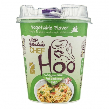نودل با طعم سبزیجات 65 گرمی شف هو
