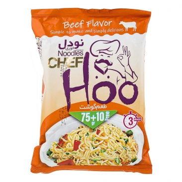 نودل با طعم گوشت 85 گرمی شف هو