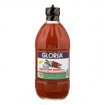 سس فلفل با سیر تند 500 میلی لیتری گلوریا