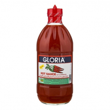 سس فلفل قرمز تند 500 میلی لیتری گلوریا