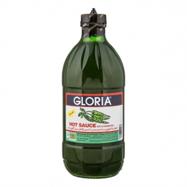 سس فلفل سبز تند 500 میلی لیتری گلوریا