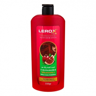 شامپو تثبیت کننده رنگ موی سر 550 گرمی لروکس