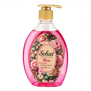 مایع دستشویی با رایحه گل‌ های رز  500  گرمی صحت