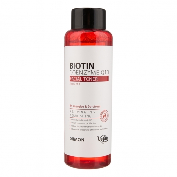 تونر پاک کننده صورت حاوی بیوتین و کیوتن 300 میلی لیتری دیلمون