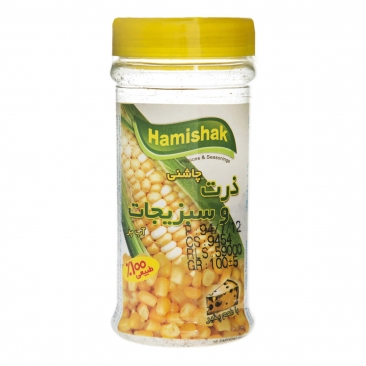 چاشنی ذرت و سبزیجات آب‌پز 100 گرمی همیشک
