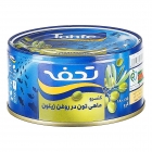 کنسرو ماهی تن در روغن زیتون 180 گرمی تحفه
