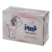 صابون بچه حاوی روغن نارگیل 100 گرمی فیروز صابون بچه حاوی روغن نارگیل 100 گرمی فیروز