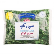 سبزی كوكو منجمد 400 گرمی سرد و تازه سبزی كوكو منجمد 400 گرمی سرد و تازه