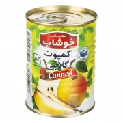 کمپوت گلابی 350 گرمی خوشاب کمپوت گلابی 350 گرمی خوشاب