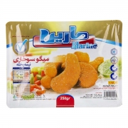 میگو سوخاری نیمه پخته کم چرب 250 گرمی مارین میگو سوخاری نیمه پخته کم چرب 250 گرمی مارین