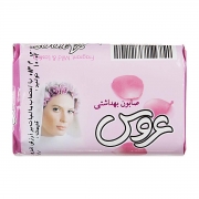 صابون آرایشی بهداشتی صورتی 75 گرمی عروس صابون آرایشی بهداشتی صورتی 75 گرمی عروس