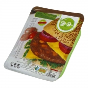 چیزبرگر گیاهی بر پایه گندم 400 گرمی نوپرو چیزبرگر گیاهی بر پایه گندم 400 گرمی نوپرو
