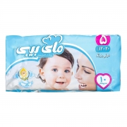 پوشک کامل بچه سایز 5 (12 تا 20 کیلو گرم) 10عددی مای بیبی پوشک کامل بچه سایز 5 (12 تا 20 کیلو گرم) 10عددی مای بیبی