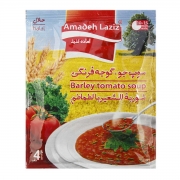 سوپ جو و گوجه فرنگی 65 گرمی آمادهلذیذ سوپ جو و گوجه فرنگی 65 گرمی آمادهلذیذ