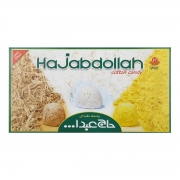 پشمک لقمهای وانیلی، کاکائویی و زعفرانی 350 گرمی حاجعبداالله پشمک لقمهای وانیلی، کاکائویی و زعفرانی 350 گرمی حاجعبداالله